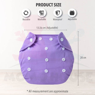 Baby Reusable Washable Adjustable Waterproof Diaper Cloth Diaper