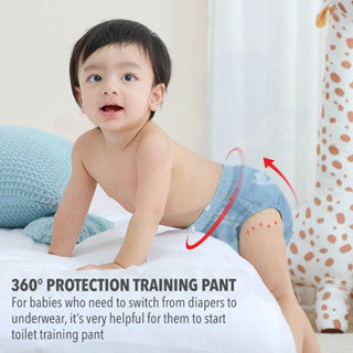 Baby Training Pants Reusable Diapers Leak-proof Waterproof Toddler Kid Potty Learning Pants Seluar Bayi