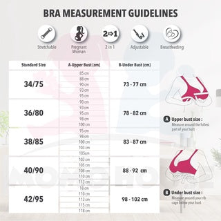 Wirefree Women Maternity Nursing Bra Breastfeeding Bras With Sponge Pad Pregnant Women Feeding Bra - Hook Design