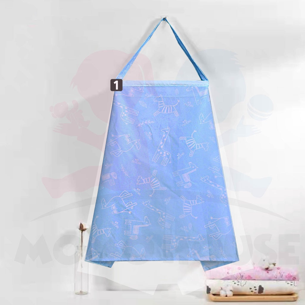 Breastfeeding Nursing Cover With Net Cotton Apron Shawl Cloth Blanket