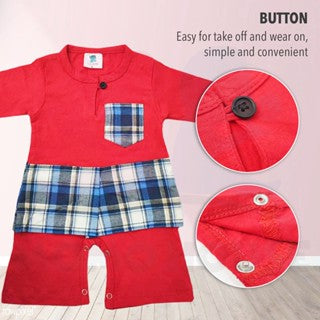 Baby Baju Raya Baby Boy Baju Melayu Newborn Romper Baju Melayu Rompers Baby Boys Kurta Baby Baju Melayu Kanak Kanak