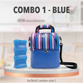 Portable 2 Layer Sling Cooler Bag For Breastmilk Storage Bag Bottle Feeding