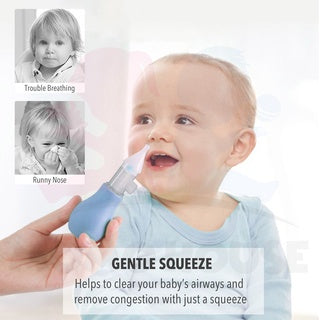 Manual Silicone Nasal Aspirator Infant Nasal Suction Device Nose Cleaning Tool Safety Nose Cleaner Baby Health Care