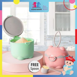 (New Design) (BPA FREE) Baby Milk Powder Container Airtight Portable Food Container Food Storage With Handle