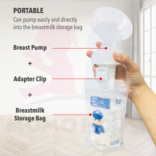 Breastmilk Storage Bag Clip Breast Milk Storage Adapter - Momo House Breast Pump