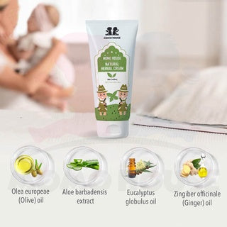 Momo House 50g Baby Cream Natural Herbal Cream Baby Cream Batuk Kahak Baby Krim Baby Lotion Baby Skincare