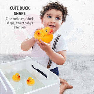 Baby Bath Duckie Family Bath Tub Toys Rubber Squeaky Float Duck