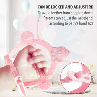 Silicone Baby Teether Glove Food Grade Teether Anti-Biting Gloves