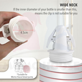 Breastmilk Storage Bag Clip Breast Milk Storage Adapter - Momo House Breast Pump