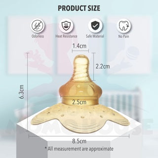 Silicone Nipple Protectors Feeding Mothers Nipple Shields Protection Cover Breastfeeding Mother Milk Silicone Nipple