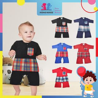 Baby Baju Raya Baby Boy Baju Melayu Newborn Romper Baju Melayu Rompers Baby Boys Kurta Baby Baju Melayu Kanak Kanak