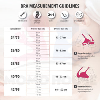 Women Nursing Maternity Breastfeeding Bra for MOMO House & Real BubeeBreast Pump - Hook Design