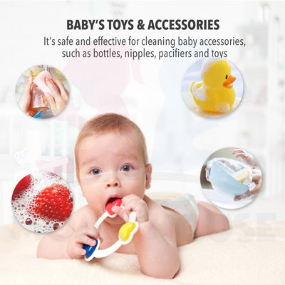 600ML Momo House Vegetable & Baby Accessories Liquid Cleanser Refill Pack Baby Bottle Wash Cecair Pencuci Botol & Puting