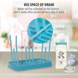 Baby Bottle Drying Rack Feeding Bottle Storage Cleaning Holder Nipple Dryer Foldable Drying Rack