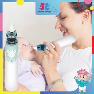 MOMO HOUSE Premium Quality Baby Electric Ear & Nasal Aspirator Ear Nose Cleaner