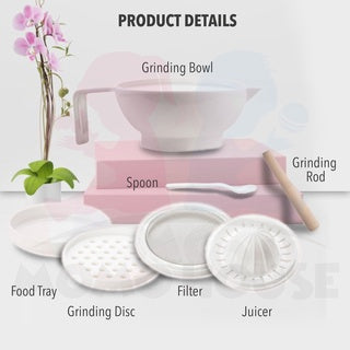 Baby Food Maker Masher Multi Functional Grinding Making Set