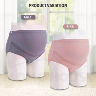 Cartoon Cotton Maternity Panties Adjustable Belly Underwear
