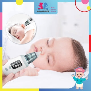 Premium Baby Electric Ear & Nasal Aspirator Ear Nose Cleaner With Display Penyedut Penghisap hingus baby bayi