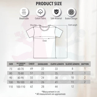 Baju Tshirt Budak Lelaki Baju Lengan Pendek Baby Short Sleeve Shirt Baju Budak Perempuan Clothes Baby Baju Budak Lelaki