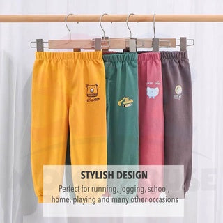 Kids Long Pants Jogger Pants Sweatpants for Kid Casual Trousers Seluar Jogger Kanak Kanak (MYB037)