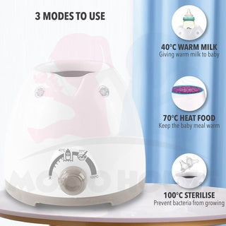 3in1 Electric Milk Bottle Food Warmer - Fit in Tommee Tippee MAM Bottle