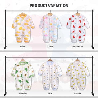 Baby Romper Newborn Long Sleeve Cotton Printed Baby Jumpsuit Bodysuit Sleepsuit Pyjamas Baby Baju Newborn Baby Clothing