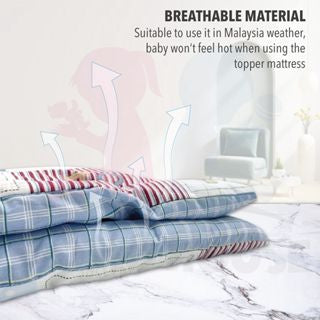 Baby Sleeping Toto Bed 5 in 1 Set Baby Tilam Bedsheet Tilam Toto Baby Bedsheet