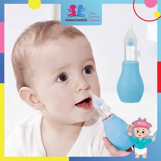 Manual Silicone Nasal Aspirator Infant Nasal Suction Device Nose Cleaning Tool Safety Nose Cleaner Baby Health Care