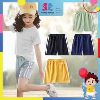 Kids Short Pants Seluar Pendek Budak Seluar Sukan Budak Sports Short Pants Unisex Seluar Budak Kids Casual Pants