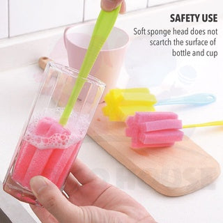 Bottle Sponge Brush Baby Milk Feeding Cleaning Botol Susu Pigeon Washing Cleaner Cup Accessories