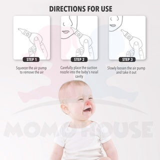 Manual Silicone Nasal Aspirator Infant Nasal Suction Device Nose Cleaning Tool Safety Nose Cleaner Baby Health Care