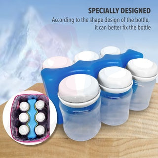 Reusable Ice Brick Ice Block Ice Pack Cooler Milk Storage For Cooler Bag