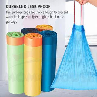 Drawstring Garbage Bag Sampah Bertali Kitchen Garbage Bag Rubbish Bag Plastik Sampah Tali Trash Bag Drawstring Bag