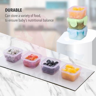 60ML Baby Food Snack Milk Powder Storage Cups Container Storage Box