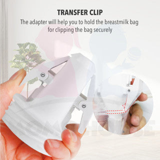 Breastmilk Storage Bag Clip Breast Milk Storage Adapter - Momo House Breast Pump