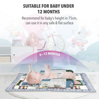 Baby Sleeping Toto Bed 5 in 1 Set Baby Tilam Bedsheet Tilam Toto Baby Bedsheet