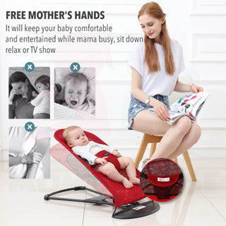 Foldable Baby Balance Chair Rocker Bouncer Chair Buai Lantai Momo House