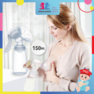 Manual Breast Pump Real Bubee Breast Milk Pump Susu Breastpump with Bottle Collector Nipple Suction Pump