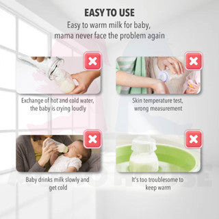 Portable Baby Bottle Warmer Heater Milk Bottle Warmer Heating Travel Milk Warmer Pemanas Botol Susu Bayi USB Milk Warmer