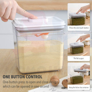 Airtight Container Bekas Susu Tepung Food Storage Container Kitchen Storage Box Bekas Kedap Udara Milk Powder Container