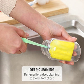 Bottle Sponge Brush Baby Milk Feeding Cleaning Botol Susu Pigeon Washing Cleaner Cup Accessories