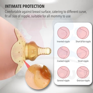 Silicone Nipple Protectors Feeding Mothers Nipple Shields Protection Cover Breastfeeding Mother Milk Silicone Nipple