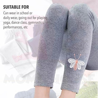 Seluar Legging Budak Perempuan Girls Pants Cotton Kids Legging Butterfly Printed Children&