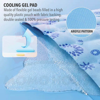 Baby Cooling Mat Cooling Pad For Body Ice Bag Car Cushion Pillow Cooling Gel Pad Bantal Sejuk Ice Pad Cool Mat