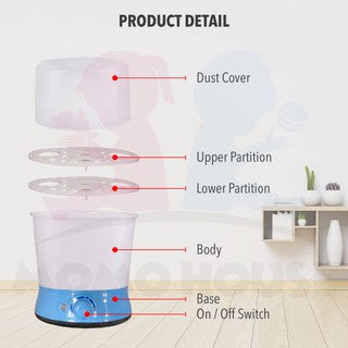 (4 in 1) Milk Bottle Warmer Sterilizer Steriliser - Combo Breast Pump Real Bubee