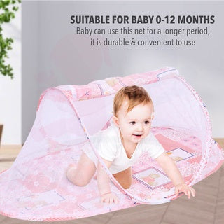 Folding Mosquito Net Infant Cushion Mattress Baby Bed Nets