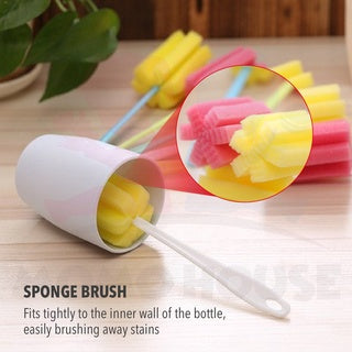 Bottle Sponge Brush Baby Milk Feeding Cleaning Botol Susu Pigeon Washing Cleaner Cup Accessories