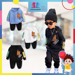 Baby Boy Stylish Design Hoodie with Long Sleeve Hood Baju Bayi ( MYB045 )