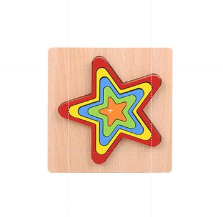Wooden 3D Puzzle Jigsaw Wood Kids Baby Early Educational Learning Toys Extra Thick Wood Material