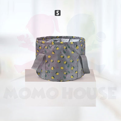 Portable Foot Spa Bucket Up to 80â„ƒ Foldable Foot Soaking Bag Waterproof Basin Basket Bag Rendam Kaki